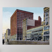 Cleveland Ohio Rockefeller Building Poster (Voorkant)