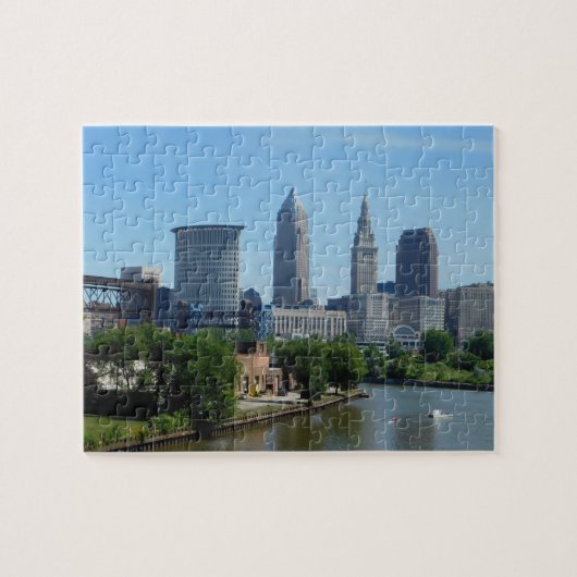 Cleveland, Ohio Rolling on the River Puzzle Legpuzzel (Horizontaal)