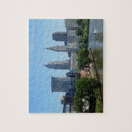 Cleveland, Ohio Rolling on the River Puzzle Legpuzzel
