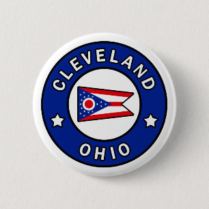 Cleveland Ohio Ronde Button 5,7 Cm