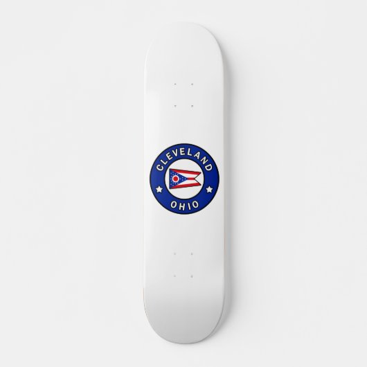 Cleveland Ohio Skateboard (Voorkant)