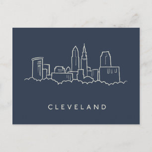 Cleveland Ohio Skyline Briefkaart