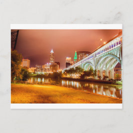 Cleveland Ohio Skyline Briefkaart