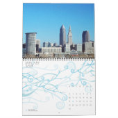 Cleveland Ohio Skyline Calendar Kalender (Jan 2027)