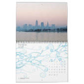 Cleveland Ohio Skyline Calendar Kalender (Mar 2027)