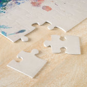 Cleveland Ohio Skyline Cityscape Legpuzzel (Zijkant)