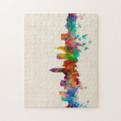 Cleveland Ohio Skyline Cityscape Legpuzzel (Verticaal)