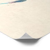 Cleveland Ohio Skyline Cityscape Poster (Hoek)