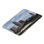 Cleveland, Ohio Skyline Koelkast Magnet Magneet (Linkerzijde)