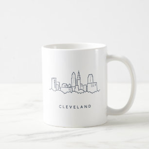Cleveland Ohio Skyline Koffiemok