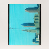 CLEVELAND OHIO SKYLINE LEGPUZZEL (Verticaal)