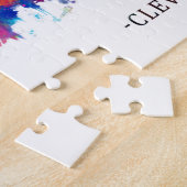 Cleveland Ohio Skyline Legpuzzel (Zijkant)