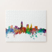 Cleveland Ohio Skyline Legpuzzel (Horizontaal)