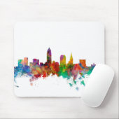 Cleveland Ohio Skyline Muismat (Met muis)