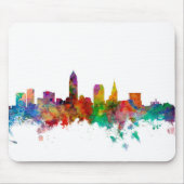 Cleveland Ohio Skyline Muismat (Voorkant)