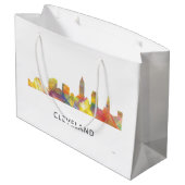 CLEVELAND, OHIO SKYLINE WB1 - GROOT CADEAUZAKJE (Achterkant Gekanteld)
