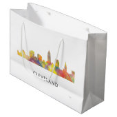 CLEVELAND, OHIO SKYLINE WB1 - GROOT CADEAUZAKJE (Voorkant Gekanteld)