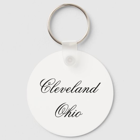 CLEVELAND OHIO SLEUTELHANGER (Achterkant)