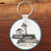 Cleveland Ohio Sleutelhanger (Voorkant)