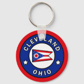 Cleveland Ohio Sleutelhanger (Voorkant)