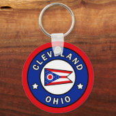Cleveland Ohio Sleutelhanger (Voorkant)
