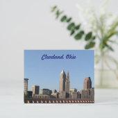 Cleveland, Ohio Summer Briefkaart (Staand voorkant)