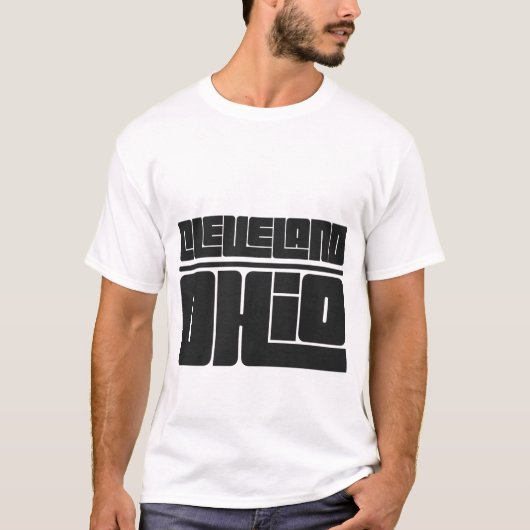 Cleveland - Ohio T-shirt (Voorkant)