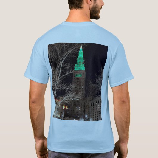 CLEVELAND,OHIO T-SHIRT (Achterkant)
