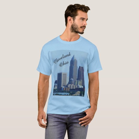 CLEVELAND,OHIO T-SHIRT (Voorkant volledig)