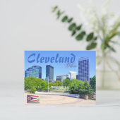 Cleveland, Ohio, U.S.A. Briefkaart (Staand voorkant)
