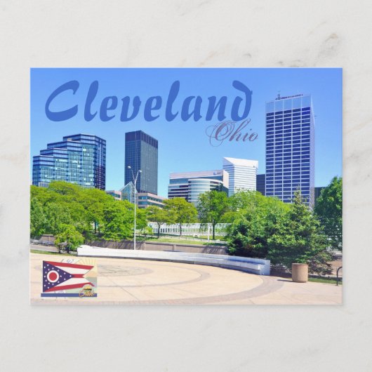 Cleveland, Ohio, U.S.A. Briefkaart (Voorkant)