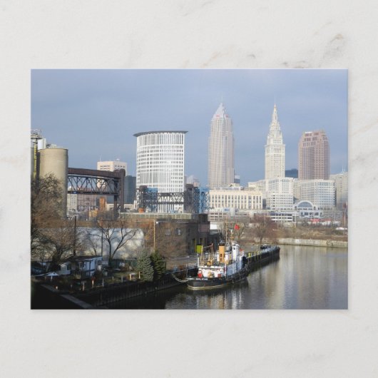 Cleveland,Ohio Uitzicht Briefkaart (Voorkant)