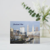 Cleveland,Ohio Uitzicht Briefkaart (Staand voorkant)