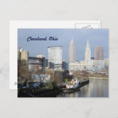 Cleveland,Ohio Uitzicht Briefkaart (Voorkant / Achterkant)
