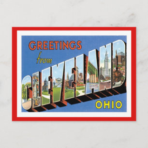 Cleveland Ohio US City Briefkaart