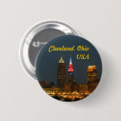 Cleveland Ohio USA Button (Voorkant /achterkant)