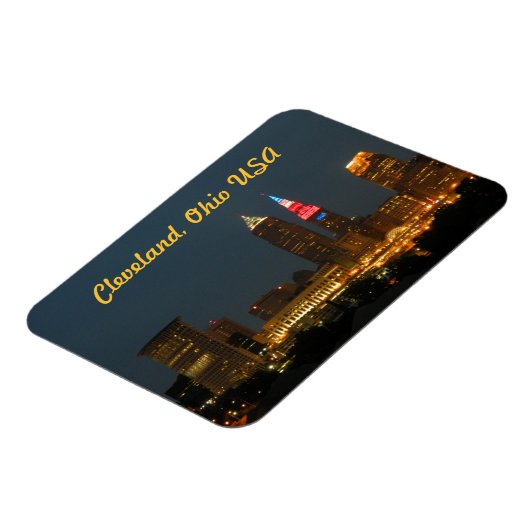 Cleveland, Ohio USA Fotomagneet Magneet (Linkerzijde)