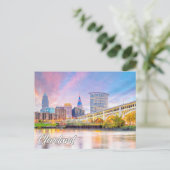 Cleveland, Ohio, Verenigde Staten Feestdagenkaart (Staand voorkant)