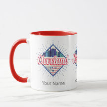 Cleveland Ohio Verenigde Staten Skyline  Verenigde