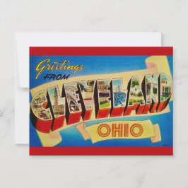 Cleveland Ohio Vintage Postcard Briefkaart