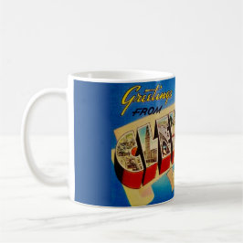 Cleveland Ohio Vintage Postkaart Mok
