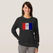 Cleveland Ohio Vlag T-shirt (Voorkant volledig)