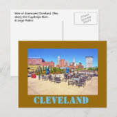 Cleveland, Ohio, VS Briefkaart (Voorkant / Achterkant)