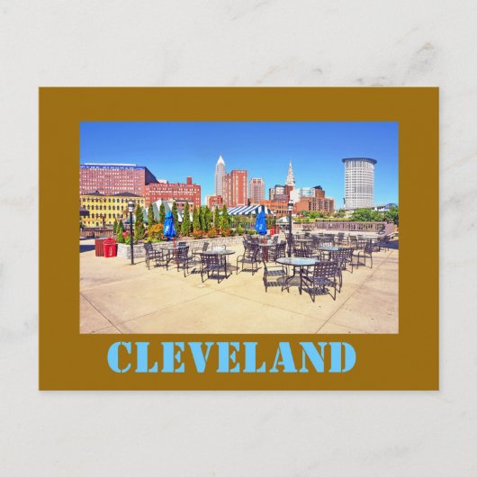 Cleveland, Ohio, VS Briefkaart (Voorkant)