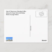 Cleveland, Ohio, VS Briefkaart (Achterkant)