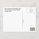 Cleveland, Ohio, VS Briefkaart (Achterkant)