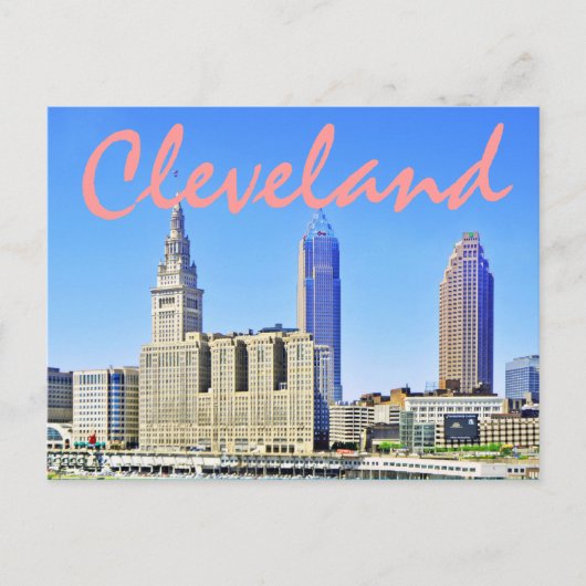 Cleveland, Ohio, VS Briefkaart (Voorkant)