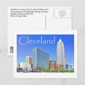 Cleveland, Ohio, VS Briefkaart (Voorkant / Achterkant)