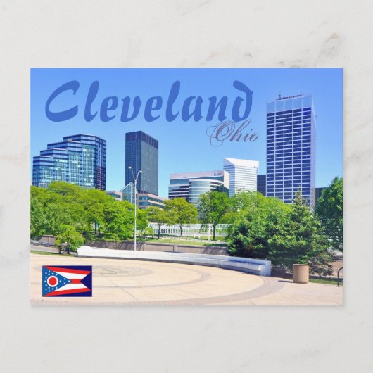 Cleveland, Ohio, VS Briefkaart (Voorkant)