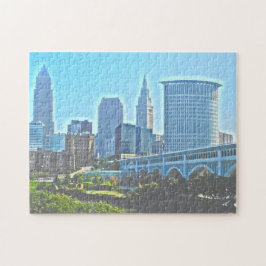 Cleveland, Ohio West River Bank Puzzle Legpuzzel